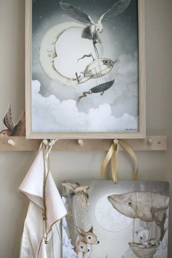 Mrs Mighetto - To The Moon juliste 30x40