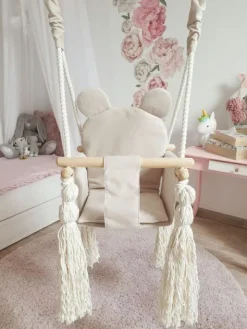 Nalle vauvakeinu, beige