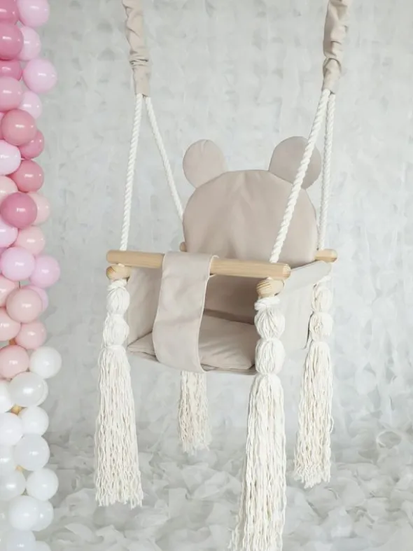 Nalle vauvakeinu, beige