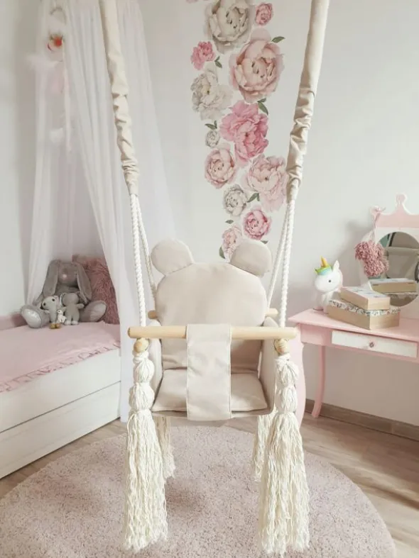 Nalle vauvakeinu, beige