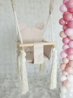 Nalle vauvakeinu, beige
