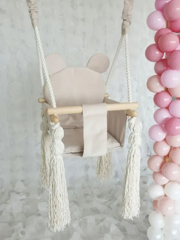 Nalle vauvakeinu, beige