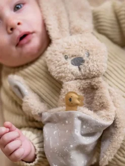 Nattou lohduttava pupu uniliina, teddy sand