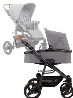 Naturkind Lux Evo yhdistelmävaunut Solight Ecco renkailla, Siebenschläfer