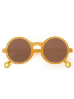 Olivio&Co Lasten Aurinkolasit Kids 3-5v, Round Citrus Yellow