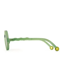 Olivio&Co Lasten Aurinkolasit Kids 3-5v, Round Olive Green