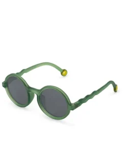 Olivio&Co Lasten Aurinkolasit Kids 3-5v, Round Olive Green
