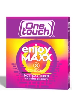 One Touch enjoyMAXX nautintoa antavat kondomit 12kpl