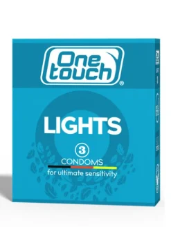 One Touch Lights ultraohuet kondomit 3 kpl