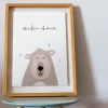 Onnittelukortti nalle - senkin ihana