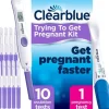 Ovulaatiotestit Clearblue Trying for a baby kit 10+1 kpl