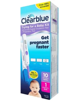 Ovulaatiotestit Clearblue Trying for a baby kit 10+1 kpl