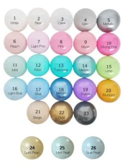 Pallomeren pallot 100 kpl – pehmeät ja turvalliset pallot lapsille