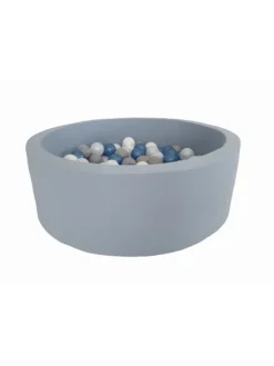 Pehmeä pallomeri + pallot (valitse värit), dusty blue
