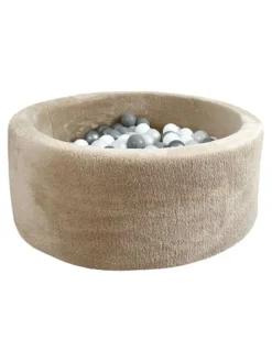 Pehmeä pallomeri + pallot (valitse värit), Teddy Beige
