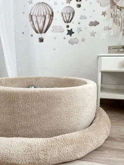 Pehmeä pallomeri + pallot (valitse värit), Teddy Beige