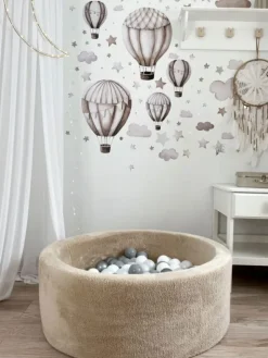 Pehmeä pallomeri + pallot (valitse värit), Teddy Beige
