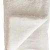 Pehmeä teddy peitto 100×75 cm, white