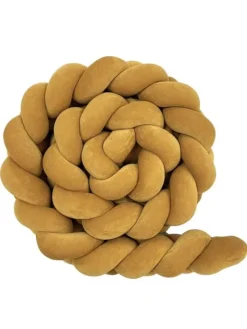 Pinnasängyn suoja 360cm, mustard