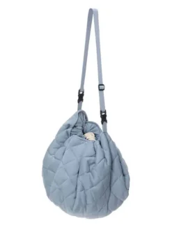Play&Go leikkimatto/lelupussi Organic Soft, Dusty Blue