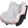 Päällinen vauvan turvakaukaloon, Teddy old pink