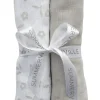 Puuvilla harsosetti 2-pack grey GOTS