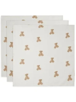 Puuvilla harsosetti 3-pack - Teddy Bear