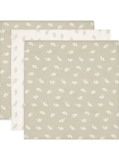 Puuvilla harsosetti 3-pack Twig - Olive Green