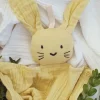 Puuvillainen Cuddly unipupu, keltainen