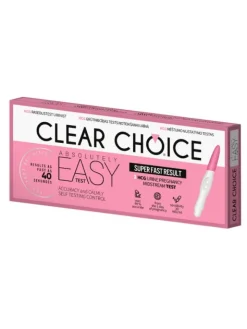 Raskaustesti CLEAR CHOICE 6 päivää ennen - puikko