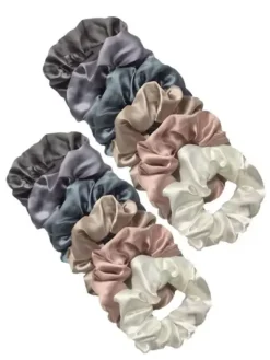 Scrunchie satiinihiusdonitsi