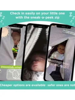 SnoozeShade Original Deluxe – vaunujen pimennyssuoja
