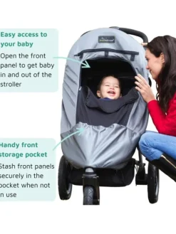 SnoozeShade Plus Deluxe (6kk+)-rattaiden pimennyssuoja
