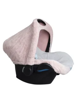 Suojaava kuomu turvakaukaloon, Teddy old pink