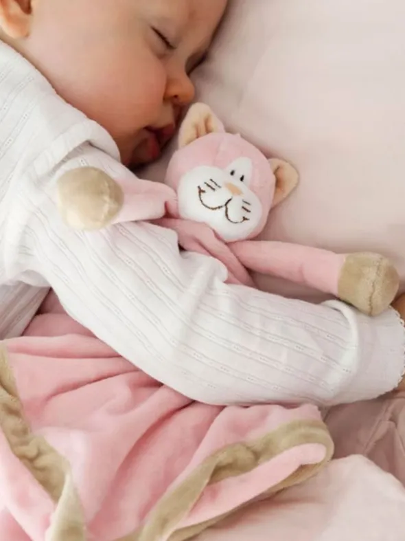 Teddykompaniet Diinglisar uniriepu kissa, rosa