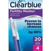 Testipuikot hedelmällisyysmonitoriin Clearblue 20 + 4 kpl