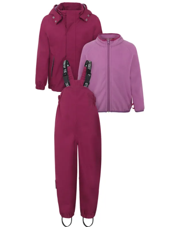 T2H Plain rain set with fleece, baton rouge