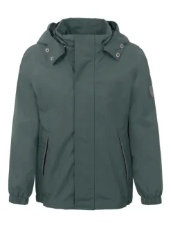 T2HPlain rain set with fleece, green koko98