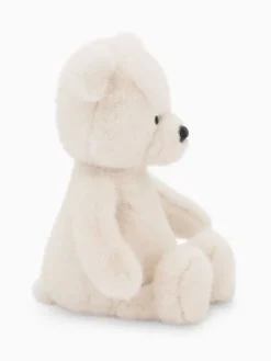 Valkoinen pehmo nallekarhu 25cm