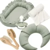 Vastasyntyneen Maxi set, sage green