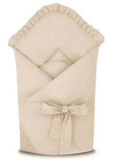 Vauvan kapalo & leikkimatto, Beige röyhelöt