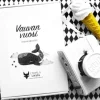 Vauvan vuosi - korttipakka | CAMALA (mustavalkoinen)