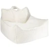 Wigiwama - Lasten säkkituoli Teddy Cream white