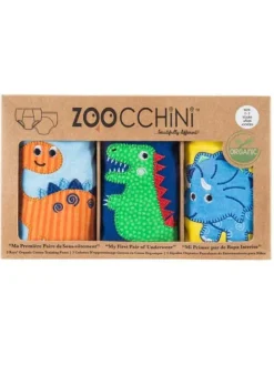 Zoocchini-harjoitteluhousut 3-pack Jurassic Pals
